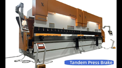 Tandempressbremse 200Ton 3200 Delem DA53T mit 6 Achsen